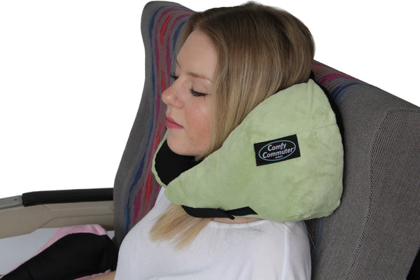 Travel Pillow with Plush Comfort for Neck Pain